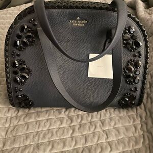 Kate Spade Blue Embellished Women's Bag